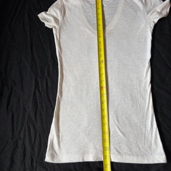 2/ $30 Aero Live Love Dream Sparkly Letters White Sleep Shirt Ladies Size S - Picture 5 of 9